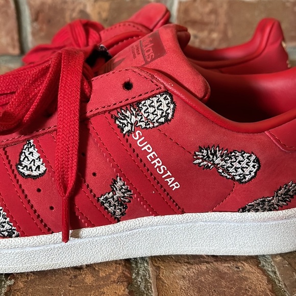 Adidas Superstar X Farm Red Pineapple Sneakers - Picture 5 of 10